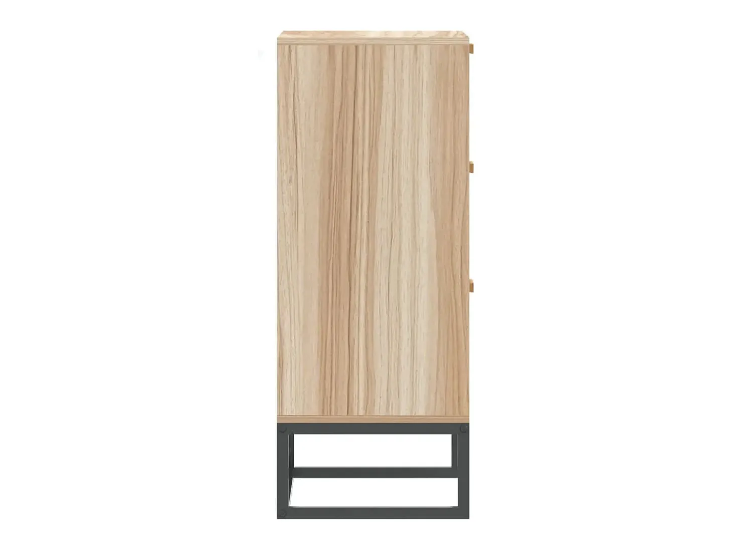 Aparador de madera contrachapada 60x30x75 cm