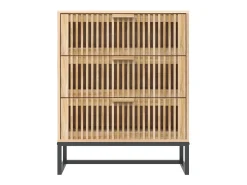 Aparador de madera contrachapada 60x30x75 cm