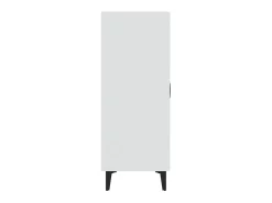 Aparador de madera contrachapada blanco 70x34x90 cm ES94327
