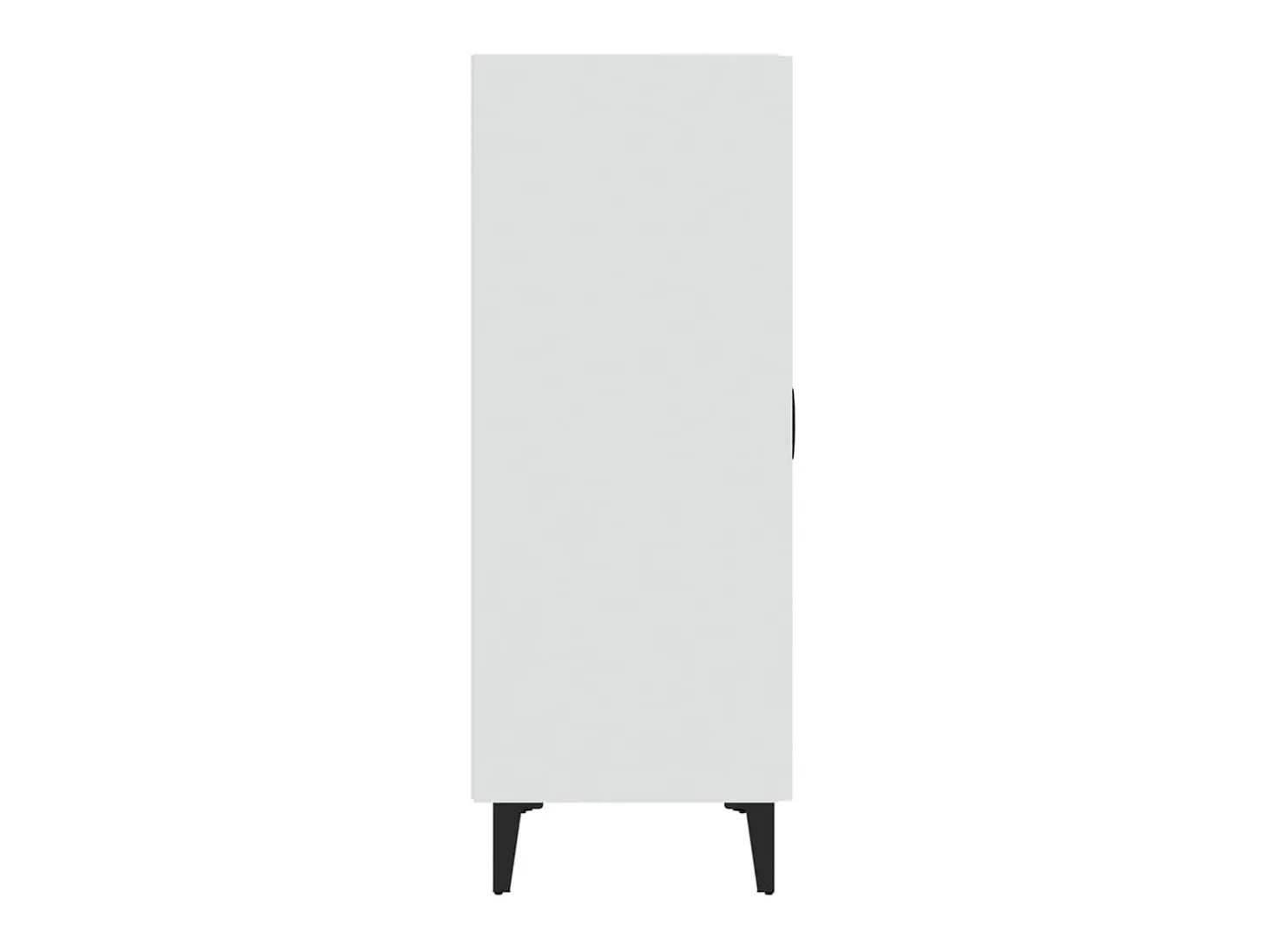 Aparador de madera contrachapada blanco 70x34x90 cm ES94327