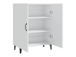 Aparador de madera contrachapada blanco 70x34x90 cm ES94327