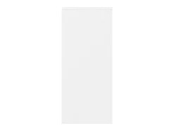 Aparador de madera contrachapada blanco 102x33x75 cm