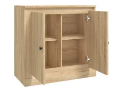 Aparador de madera contrachapada roble Sonoma 70x35,5x67,5 cm