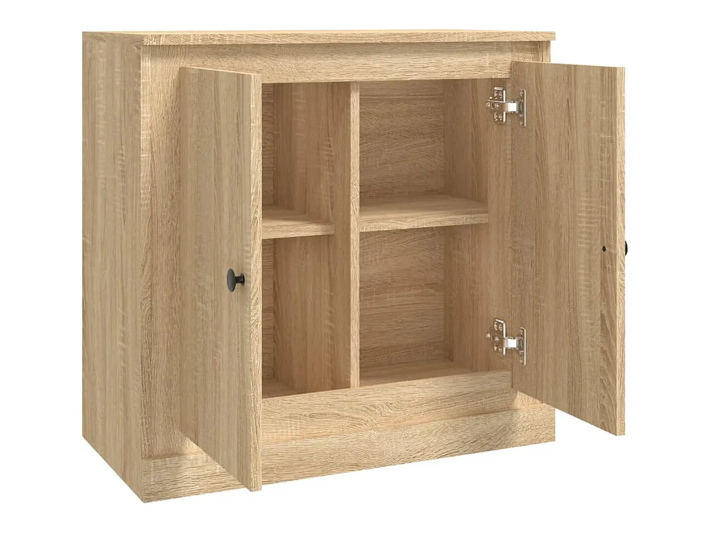 Aparador de madera contrachapada roble Sonoma 70x35,5x67,5 cm