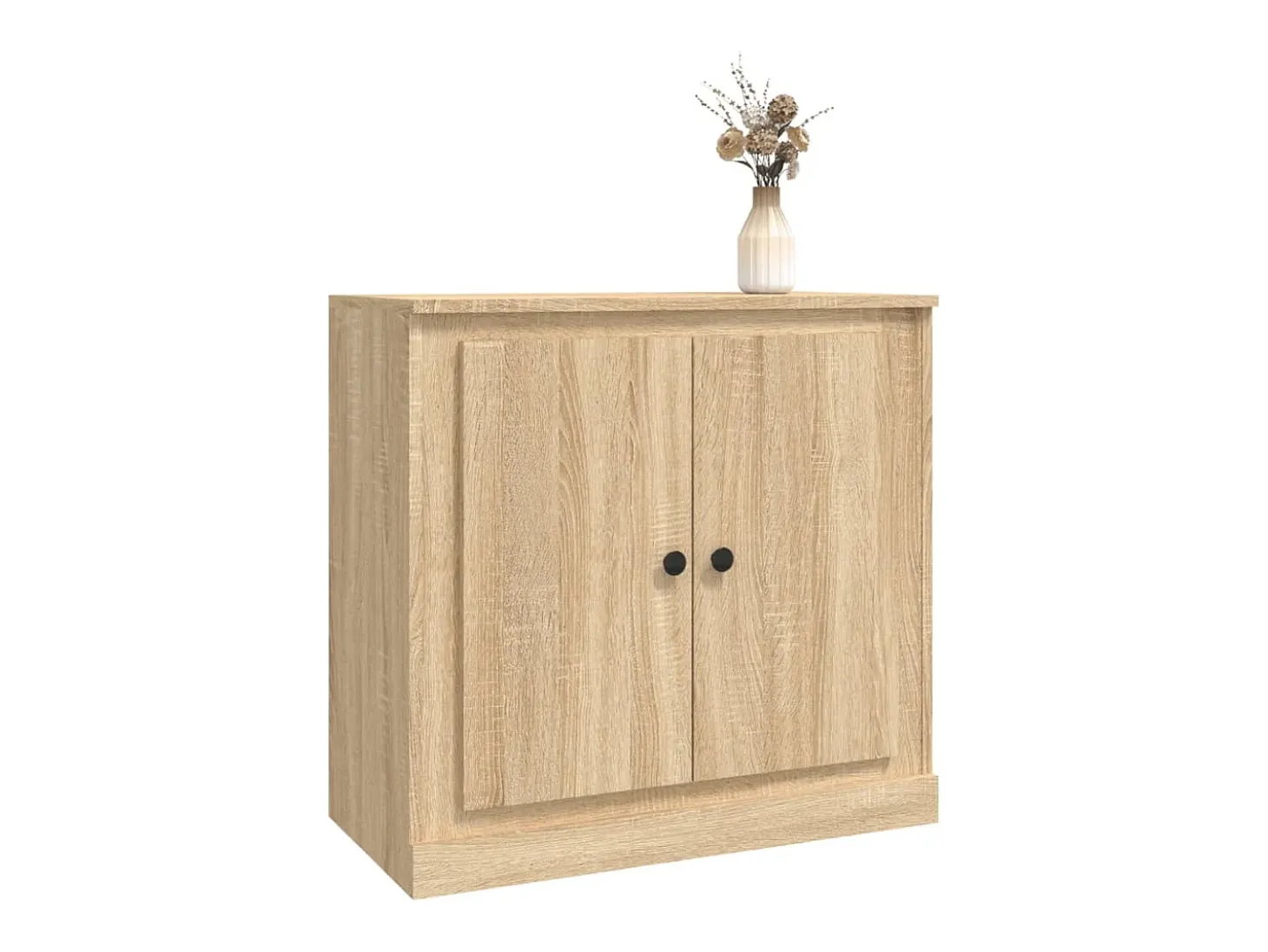 Aparador de madera contrachapada roble Sonoma 70x35,5x67,5 cm