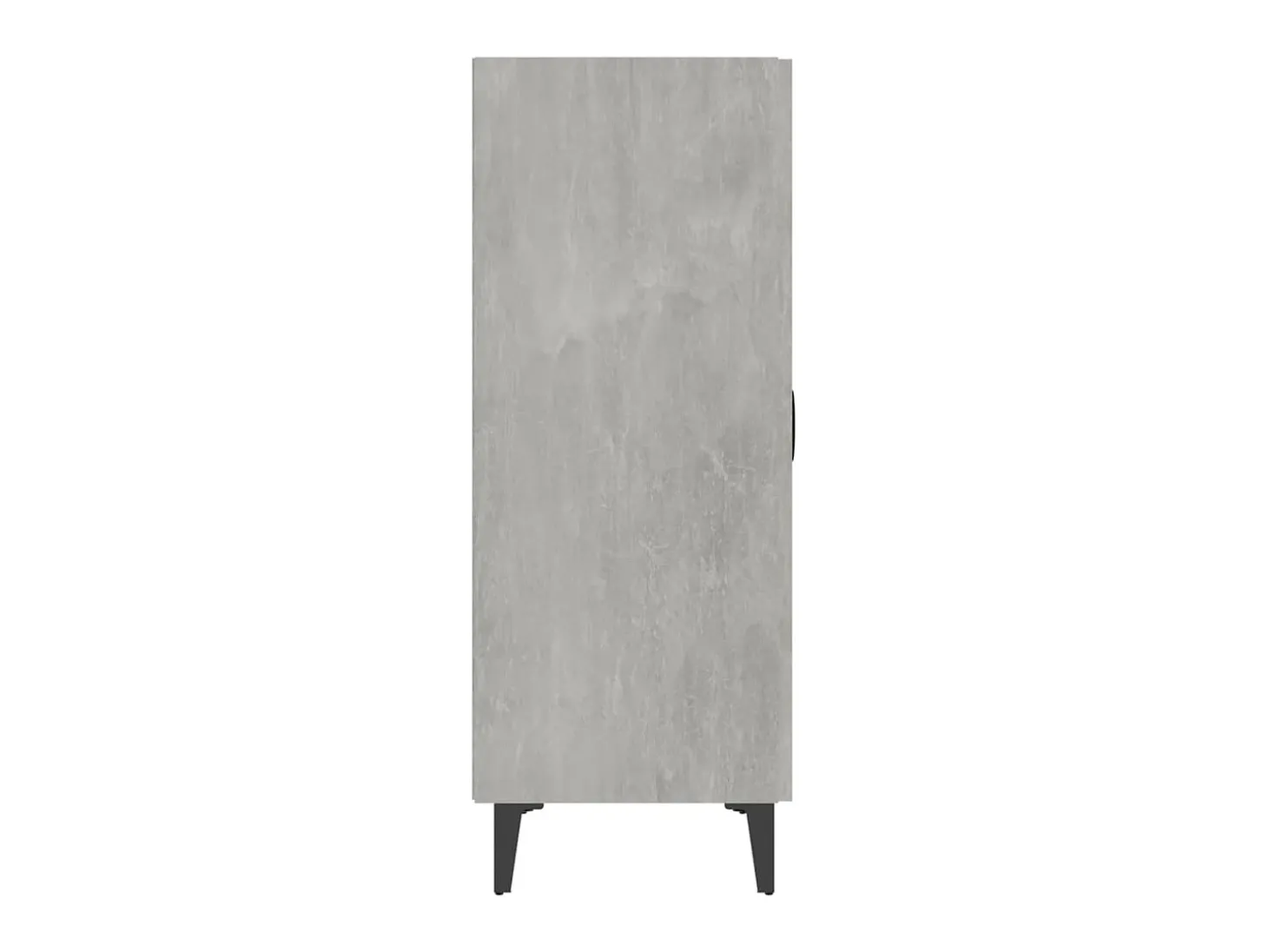 Aparador de madera contrachapada gris hormigón 70x34x90 cm ES43917