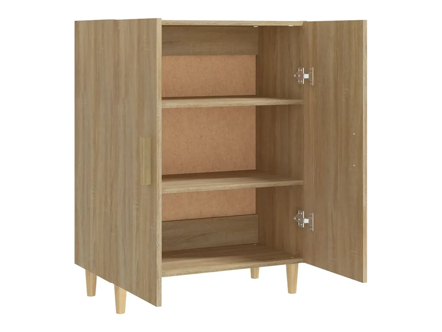Aparador de madera contrachapada roble Sonoma 70x34x90 cm