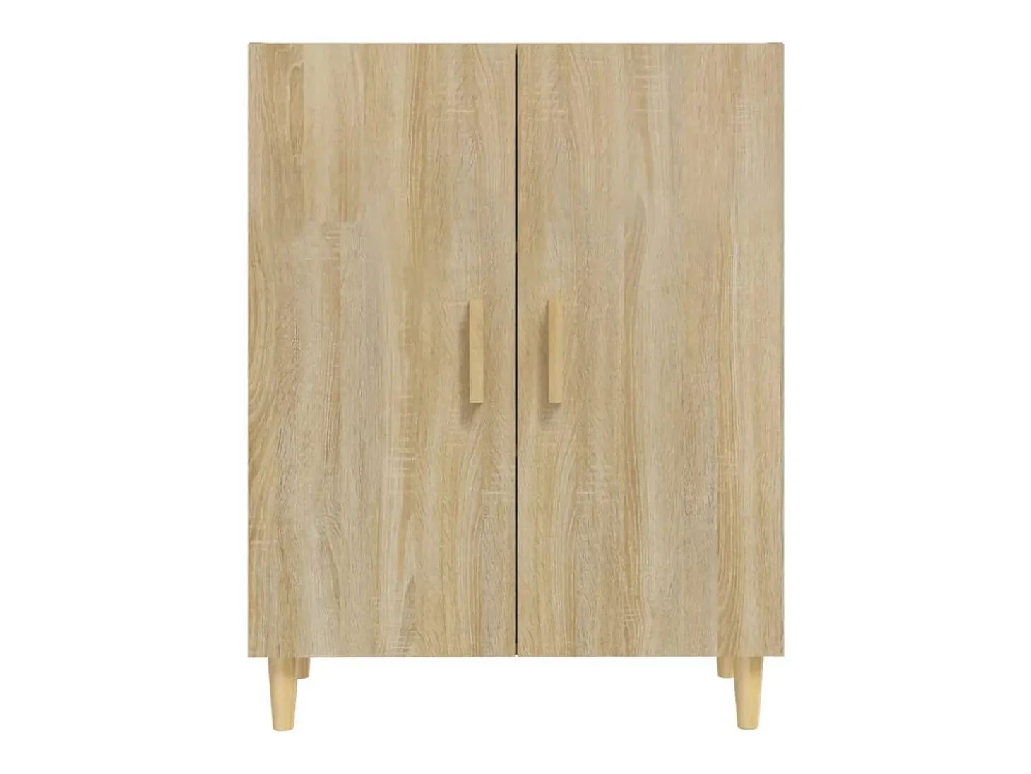 Aparador de madera contrachapada roble Sonoma 70x34x90 cm