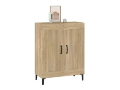 Aparador de madera contrachapada color roble 69,5x34x90 cm ES15670