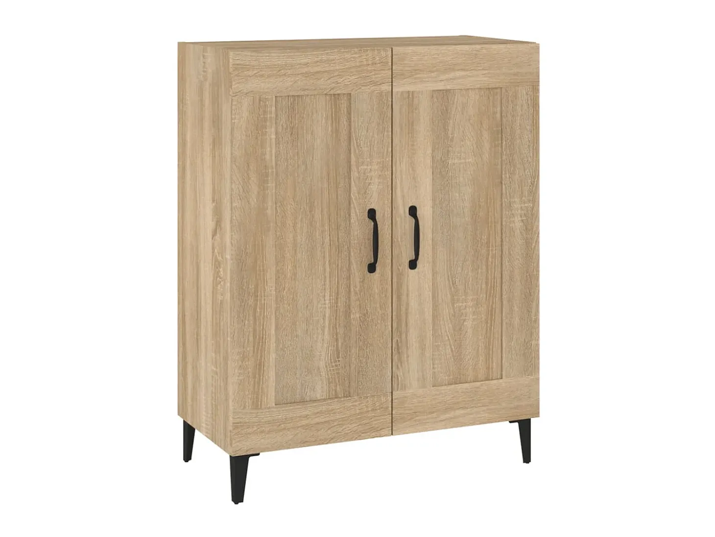 Aparador de madera contrachapada color roble 69,5x34x90 cm ES15670