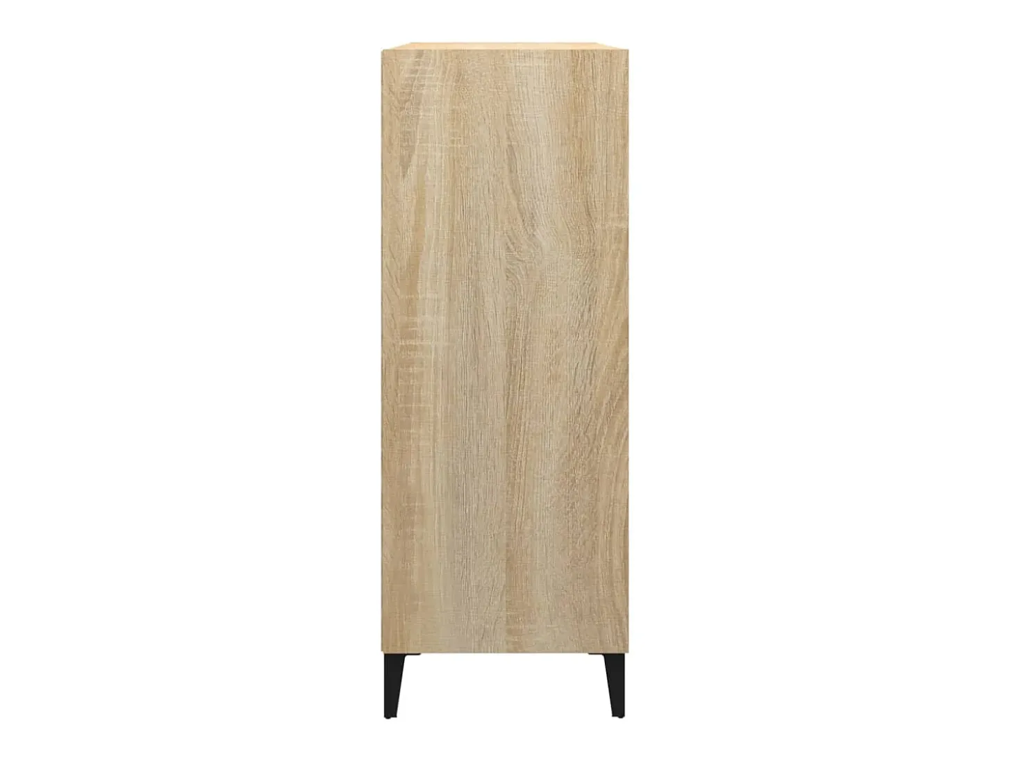 Aparador de madera contrachapada roble Sonoma 69,5x32,5x90 cm ES381641