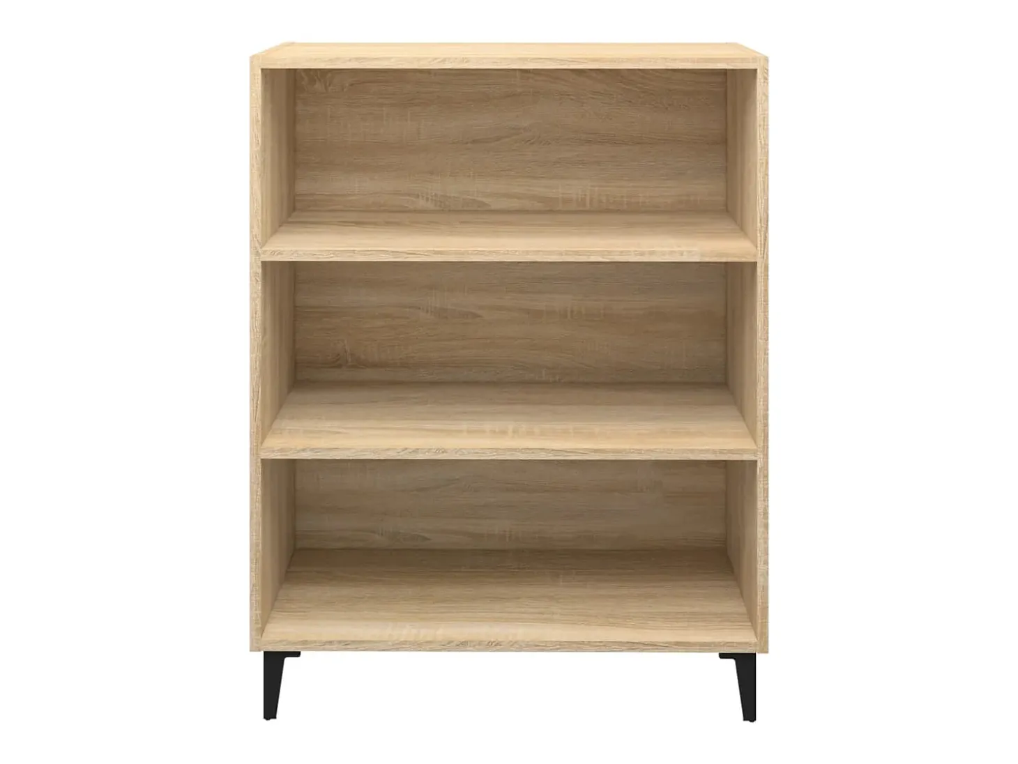 Aparador de madera contrachapada roble Sonoma 69,5x32,5x90 cm ES381641