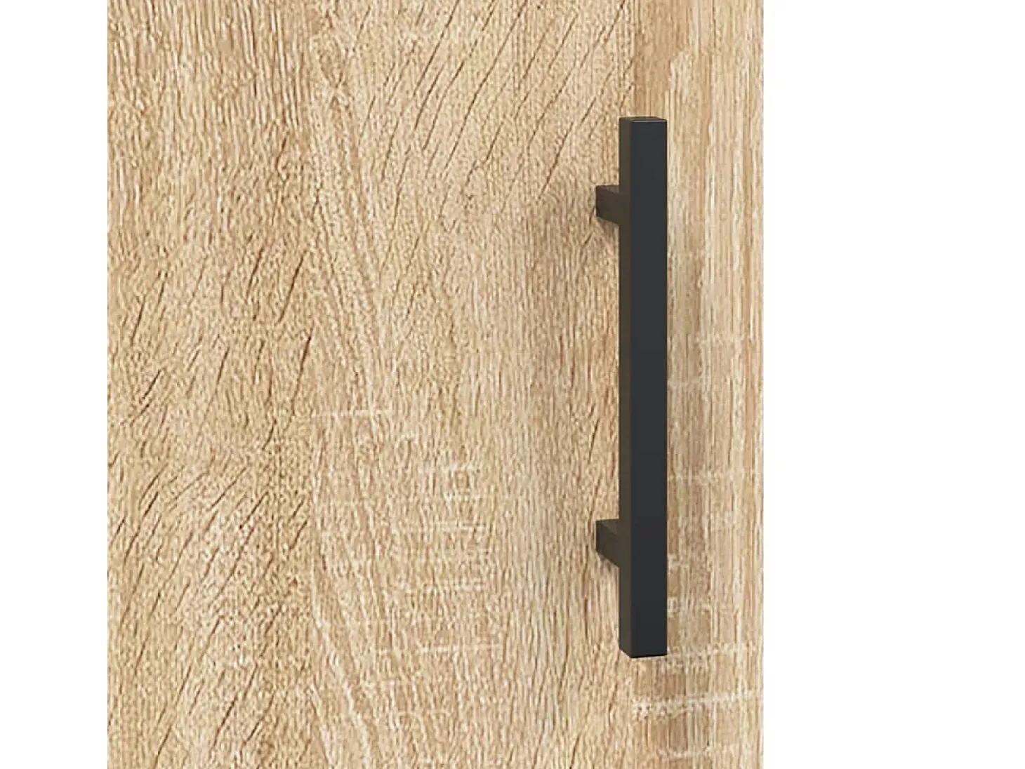 Aparador de madera contrachapada roble Sonoma 34,5x34x180 cm