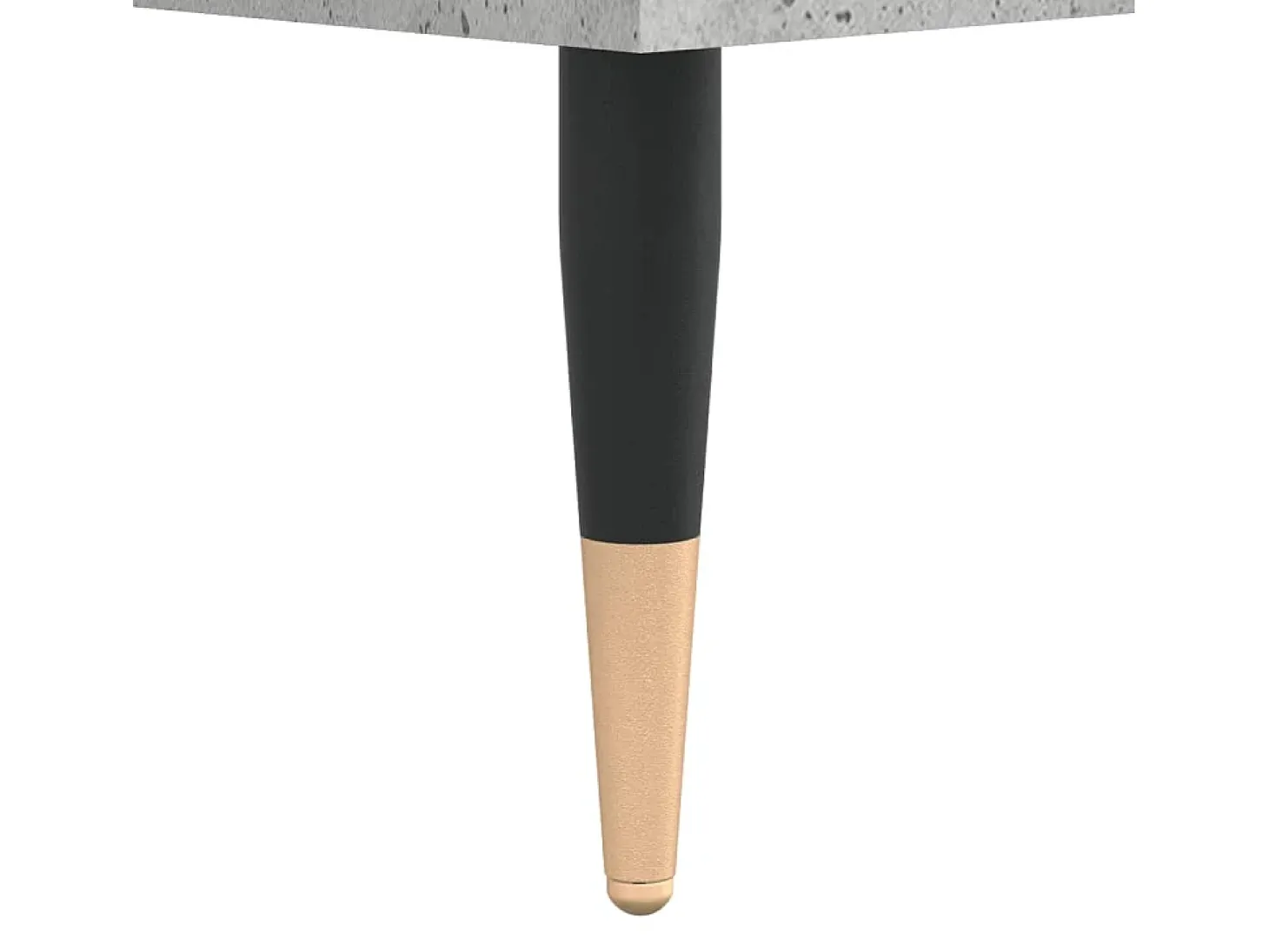 Aparador de madera contrachapada gris hormigón 60x35x70 cm