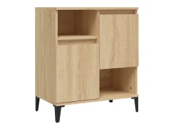 Aparador de madera contrachapada roble Sonoma 60x35x70 cm ES43123