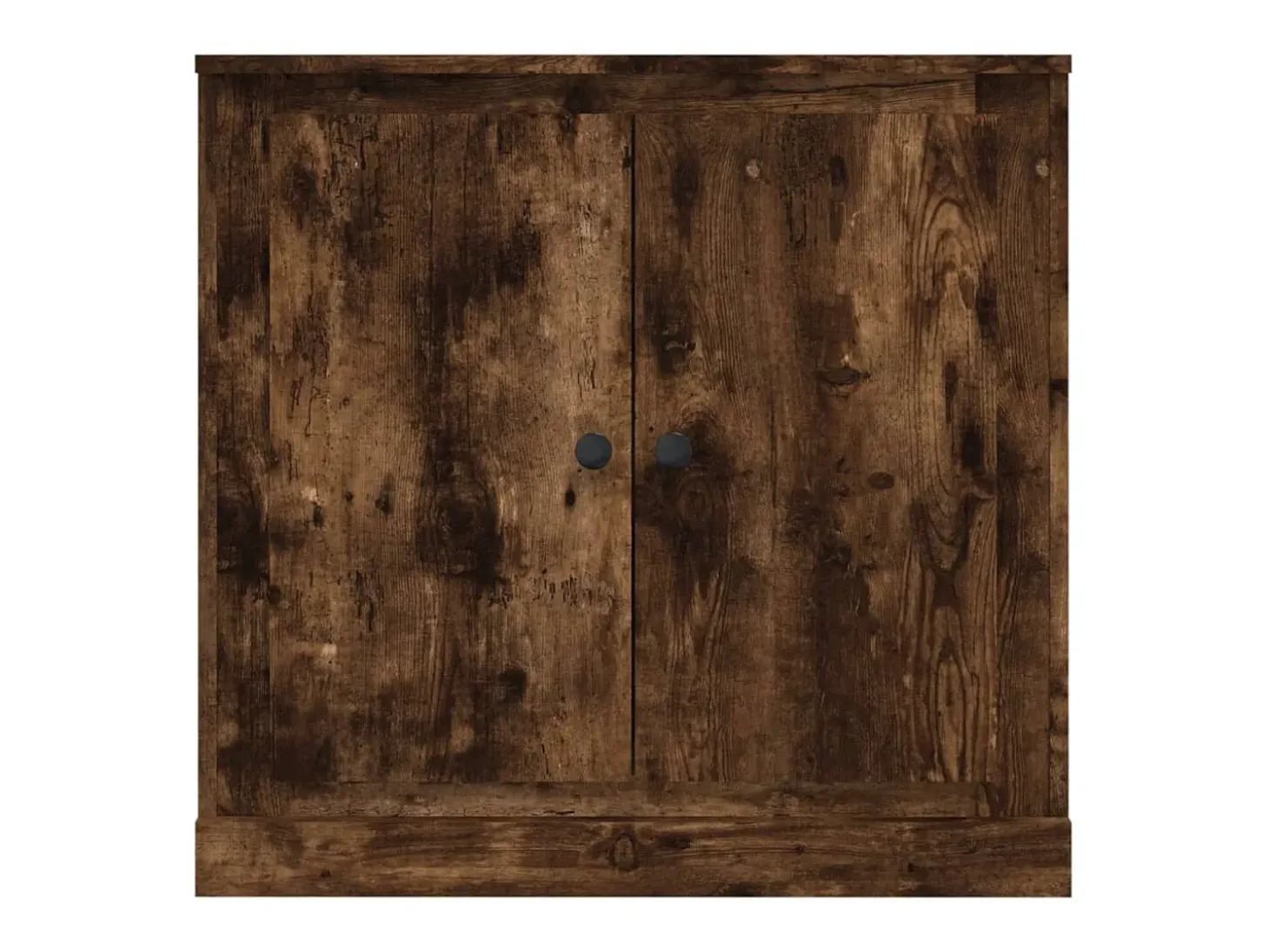 Aparador de madera contrachapada roble ahumado 70x35,5x67,5 cm