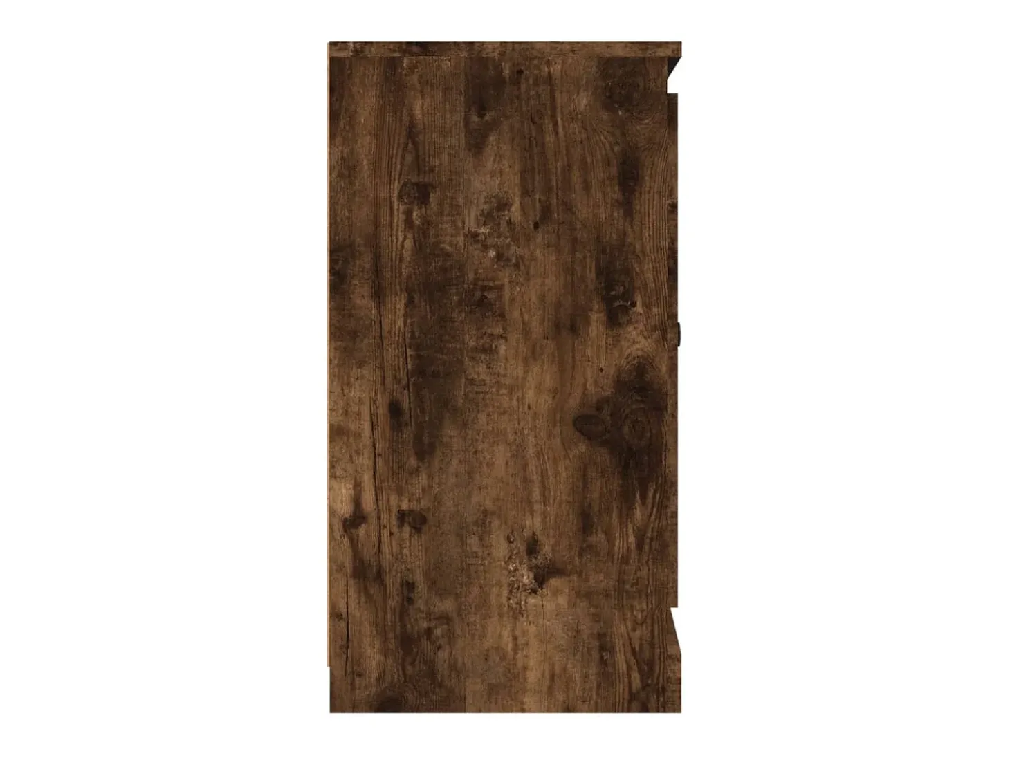 Aparador de madera contrachapada roble ahumado 70x35,5x67,5 cm