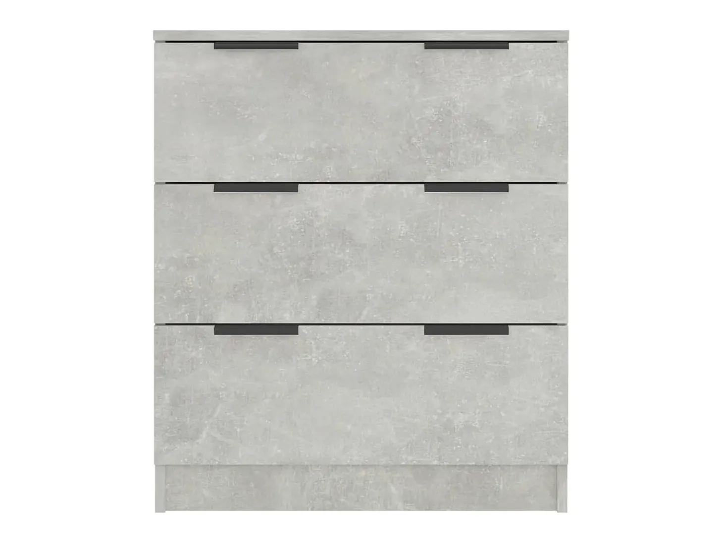 Aparador de madera contrachapada gris hormigón 60x30x70 cm ES12576