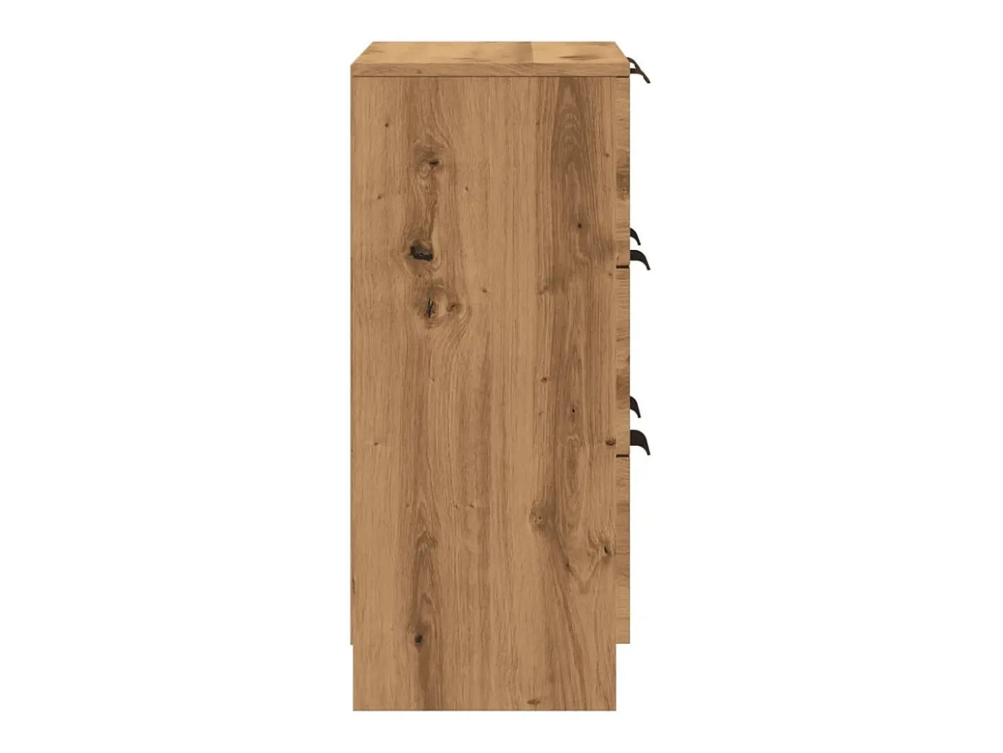 Aparador de madera de ingeniería roble artisan 60x30x70 cm