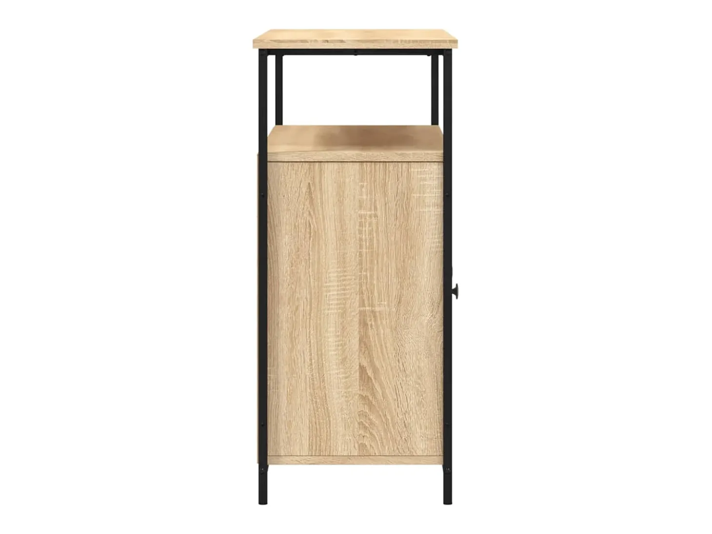 Aparador de madera de ingeniería roble Sonoma 100x35x80 cm