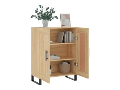 Aparador de madera de ingeniería roble Sonoma 69,5x34x90 cm