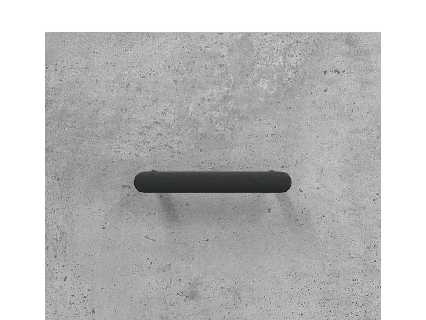 Aparador de madera de ingeniería gris hormigón 69,5x34x90 cm