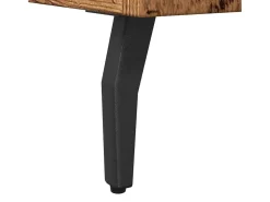 Aparador de madera de ingeniería envejecida 100x36x60 cm