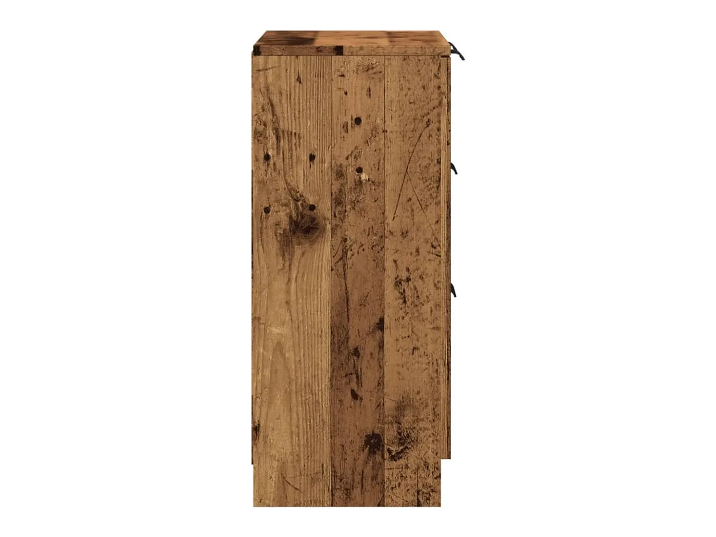 Aparador de madera de ingeniería envejecida 60x30x70 cm