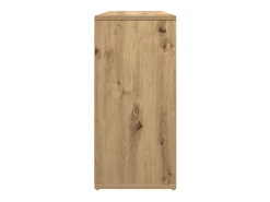 Aparador de madera de ingeniería roble artisan 88x30x64 cm