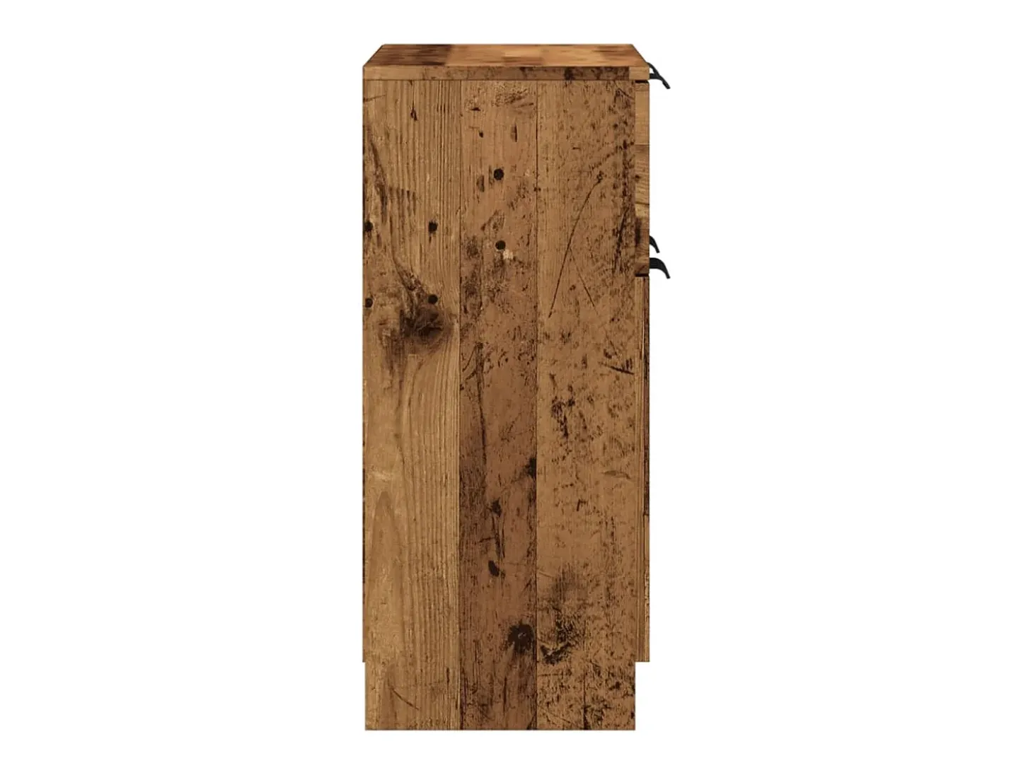 Aparador de madera de ingeniería envejecida 60x30x70 cm