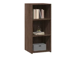 Aparador de madera de ingeniería marrón roble 40x41x93 cm