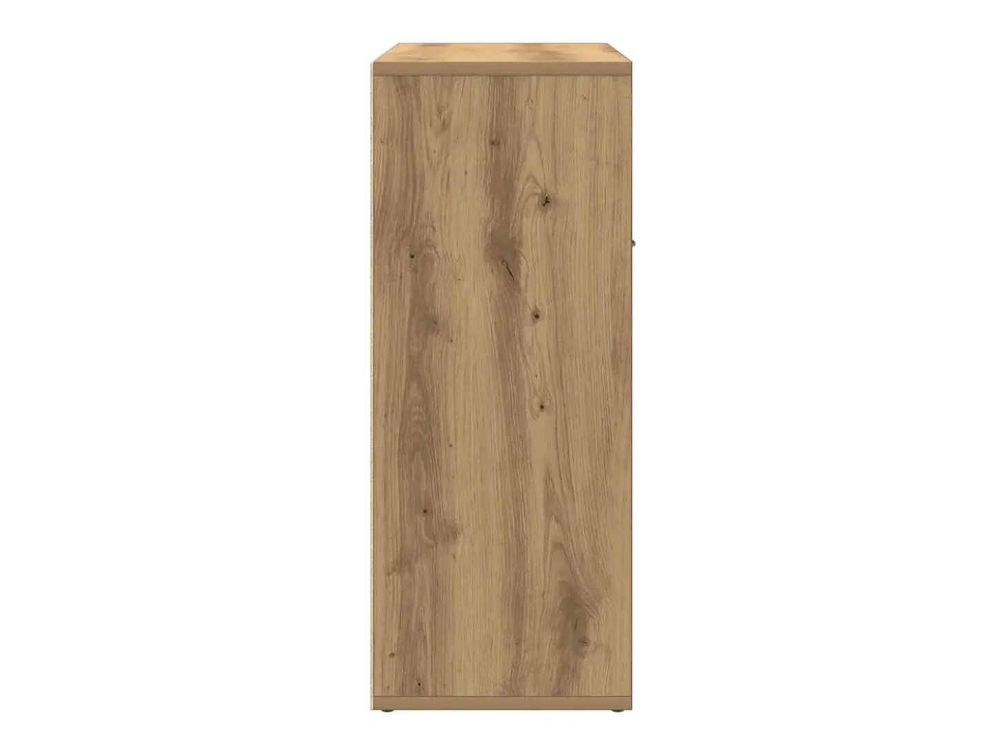 Aparador de madera de ingeniería roble artisan 60x30x75 cm