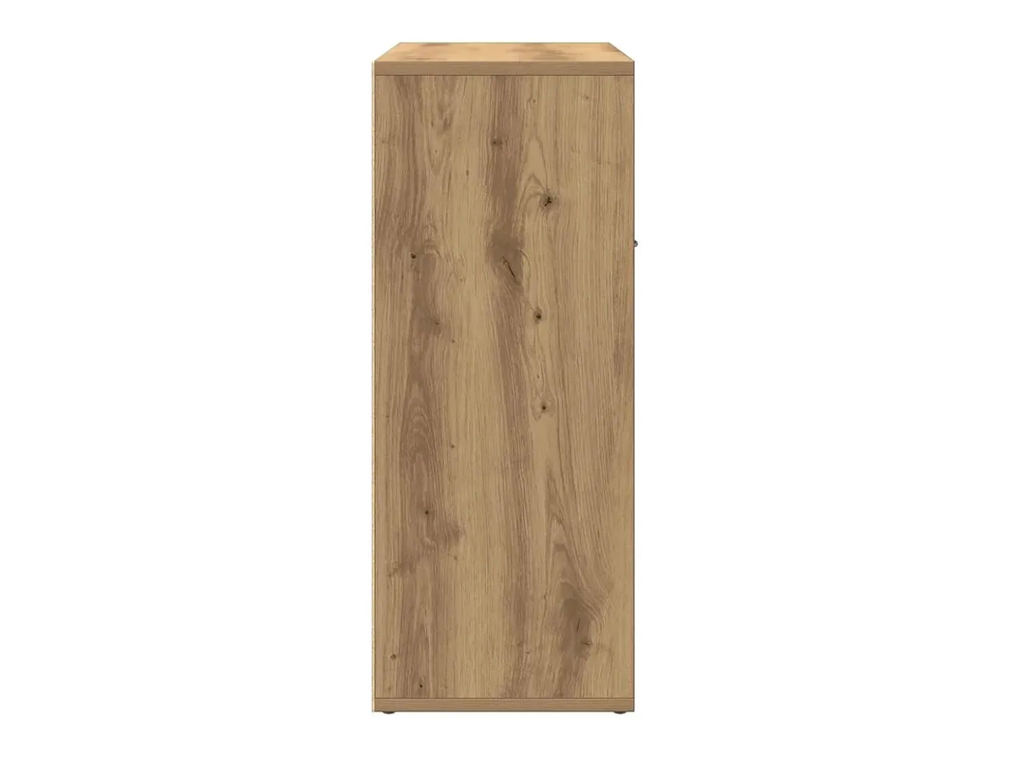 Aparador de madera de ingeniería roble artisan 60x30x75 cm