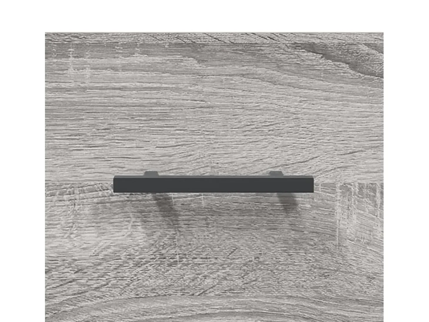 Aparador de madera de ingeniería gris Sonoma 69,5x34x90 cm