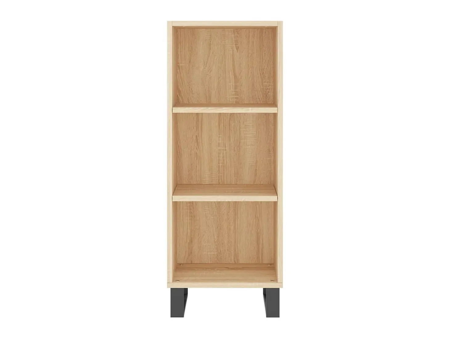 Aparador de madera de ingeniería roble Sonoma 34,5x32,5x90 cm ES24204