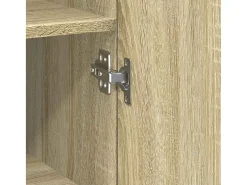 Aparador de madera de ingeniería roble Sonoma 30x42,5x185 cm