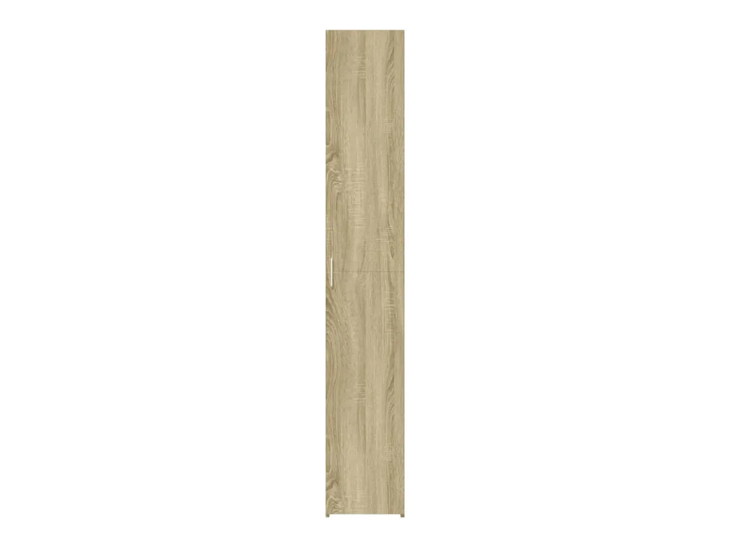 Aparador de madera de ingeniería roble Sonoma 30x42,5x185 cm