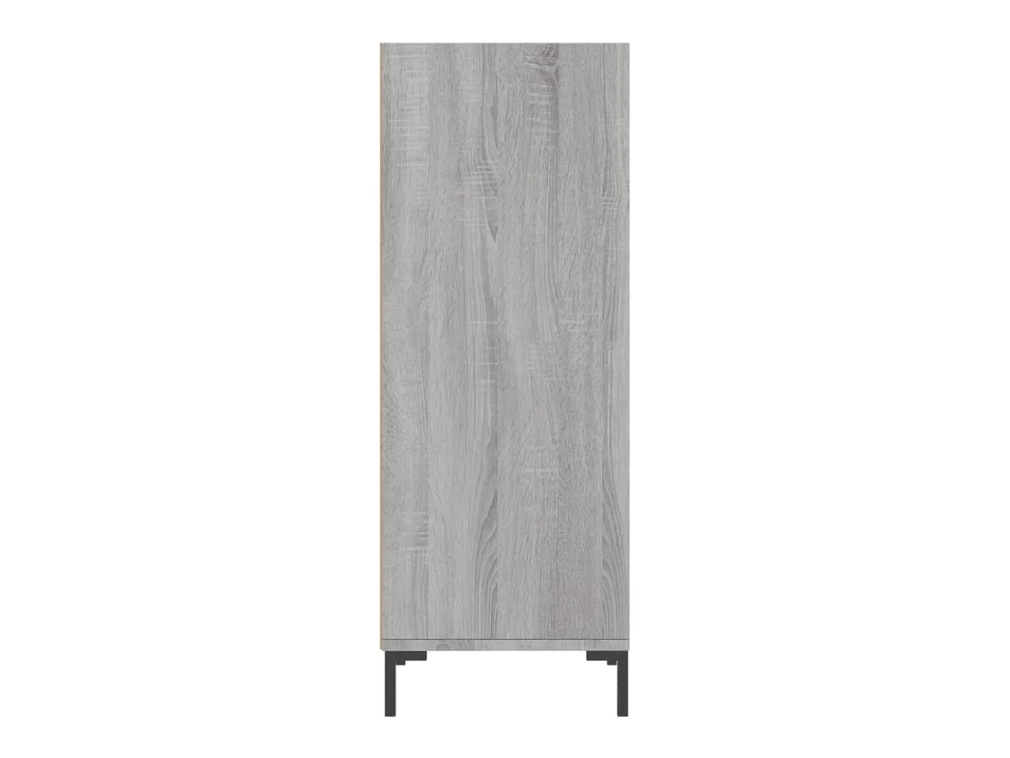 Aparador de madera de ingeniería gris Sonoma 34,5x32,5x90 cm ES22672
