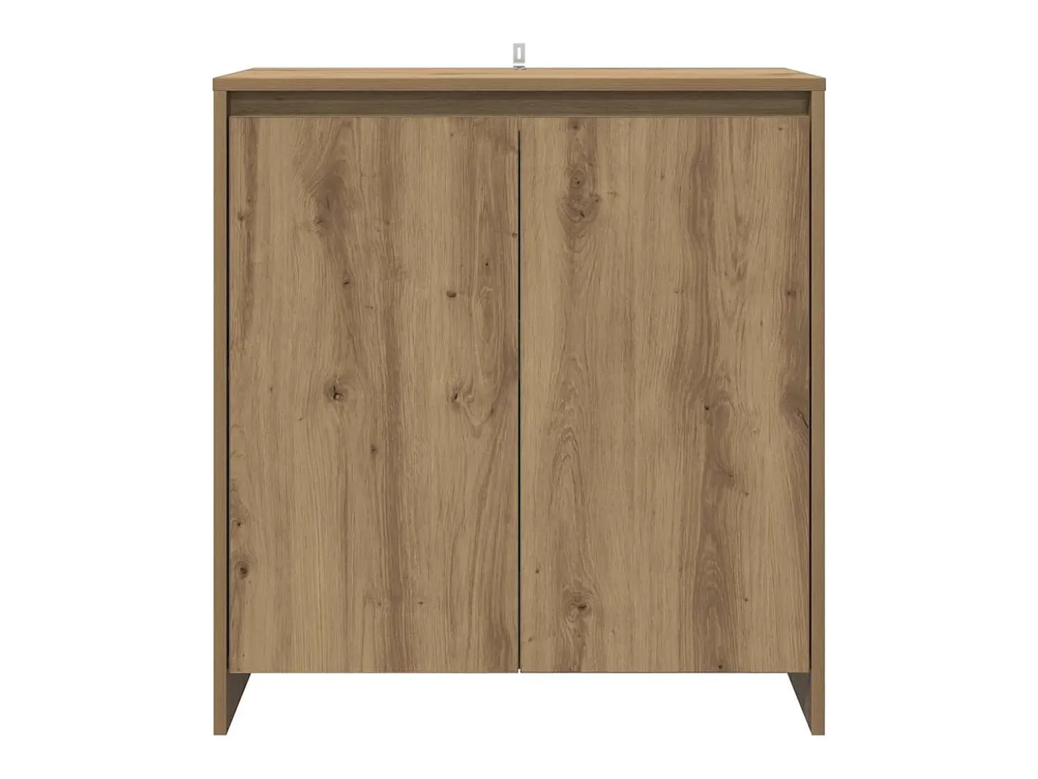 Aparador de madera de ingeniería roble artisan 70x41x75 cm