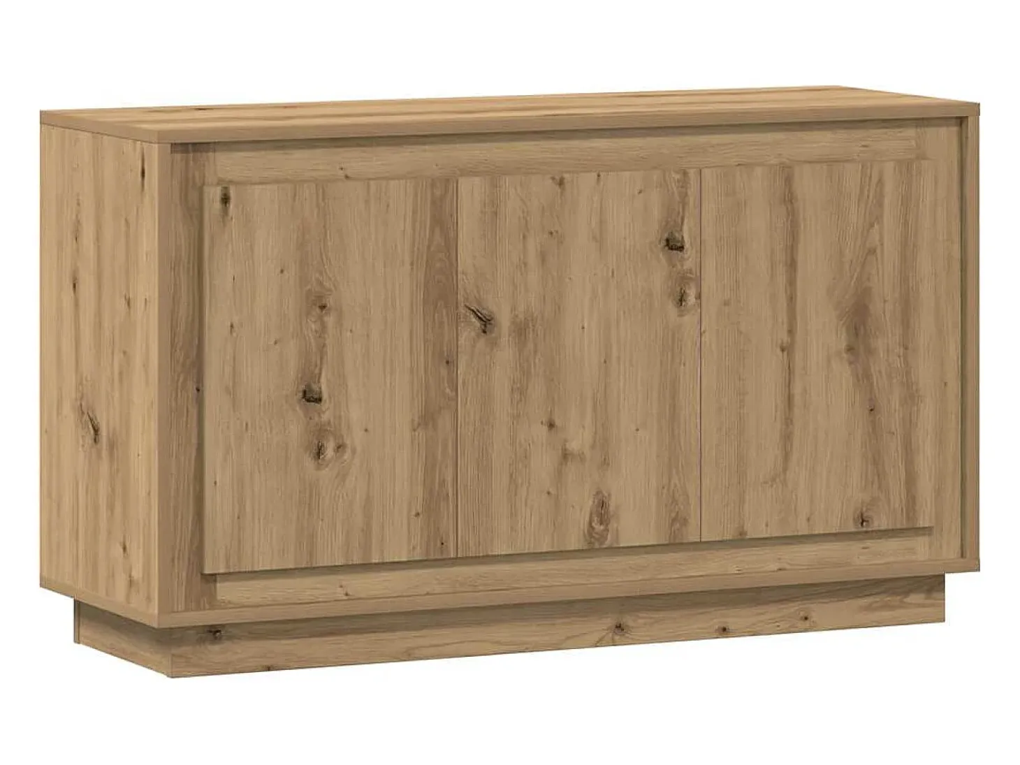 Aparador de madera de ingeniería roble artisan 102x35x55 cm