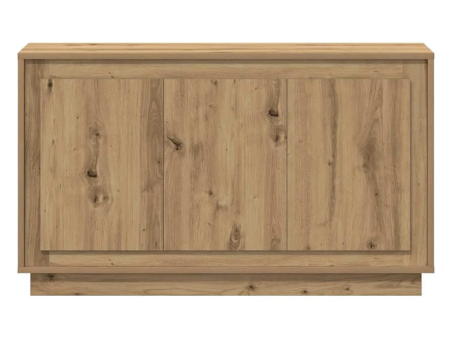 Aparador de madera de ingeniería roble artisan 102x35x55 cm