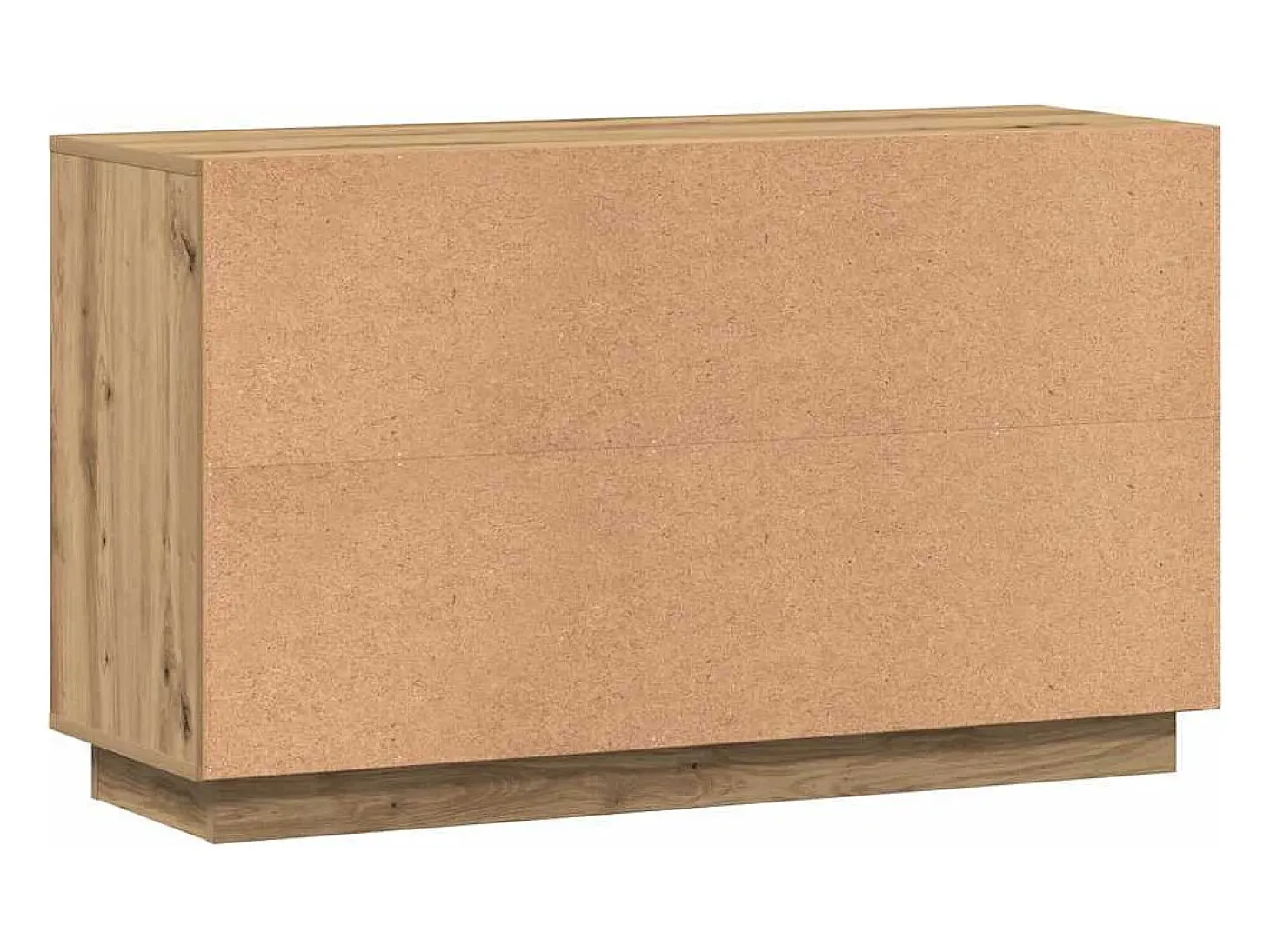 Aparador de madera de ingeniería roble artisan 102x35x55 cm