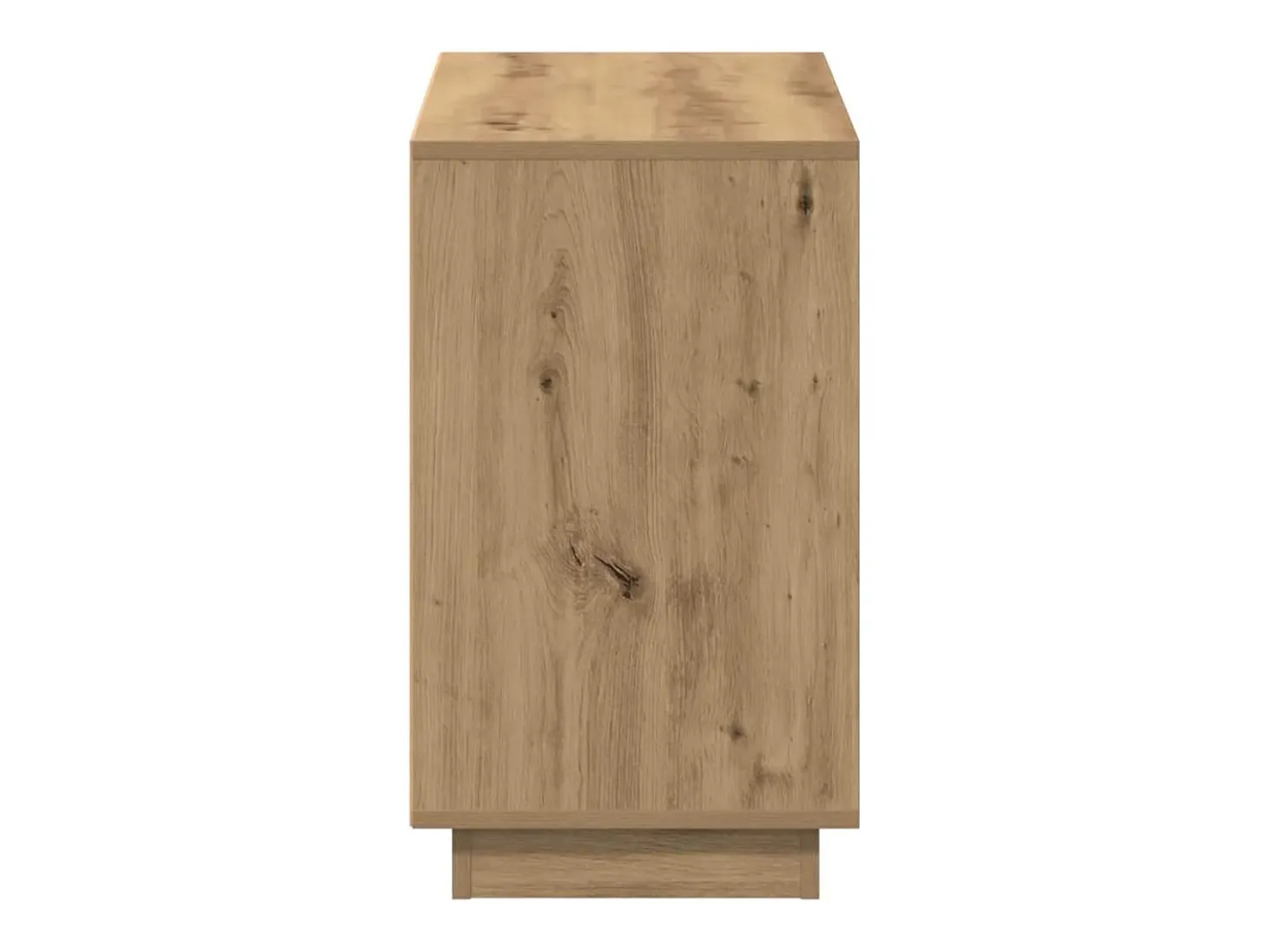 Aparador de madera de ingeniería roble artisan 102x35x55 cm