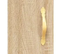 Aparador de madera de ingeniería roble Sonoma 69,5x34x90 cm