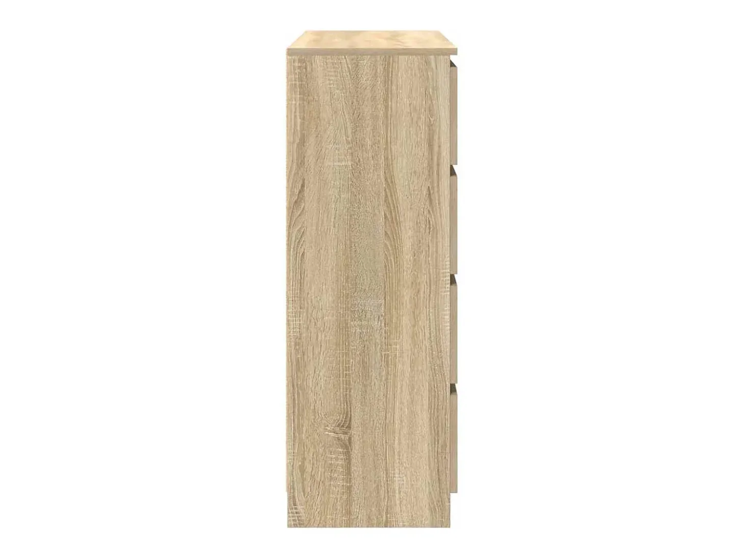 Aparador de madera de ingeniería roble Sonoma 100x35x99 cm