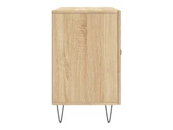 Aparador de madera de ingeniería roble Sonoma 100x36x60 cm