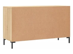 Aparador de madera de ingeniería roble Sonoma 100x36x60 cm