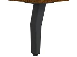 Aparador de madera de ingeniería roble ahumado 34,5x32,5x90 cm