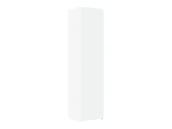 Aparador de madera de ingeniería blanco 45x42,5x185 cm