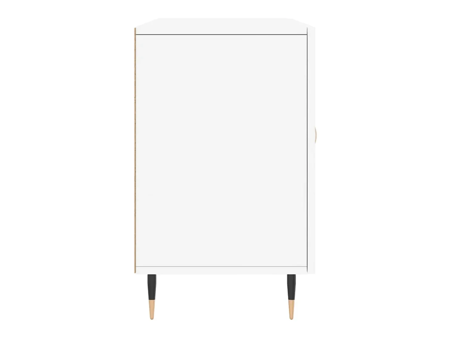 Aparador de madera de ingeniería blanco 100x36x60 cm